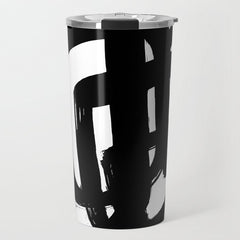 A Heavy Thought White Background Travel Mug