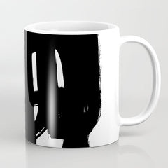 A Heavy Thought White Background Coffee Mug