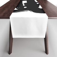 A Heavy Thought White Background Table Runner