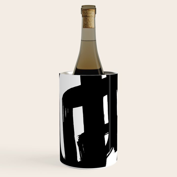 A Heavy Thought White Background Wine Chiller