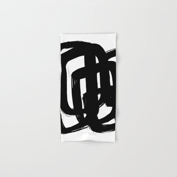 A Heavy Thought White Background Bath Towel