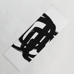 A Heavy Thought White Background Yoga Mat