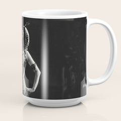 1920 Spanish Flamenco dancer vintage starlet Ruth St Denis black and white photograph  Coffee Mug