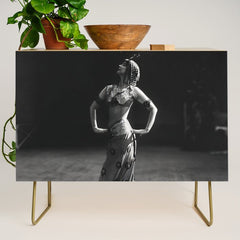 1920 Spanish Flamenco dancer vintage starlet Ruth St Denis black and white photograph  Credenza