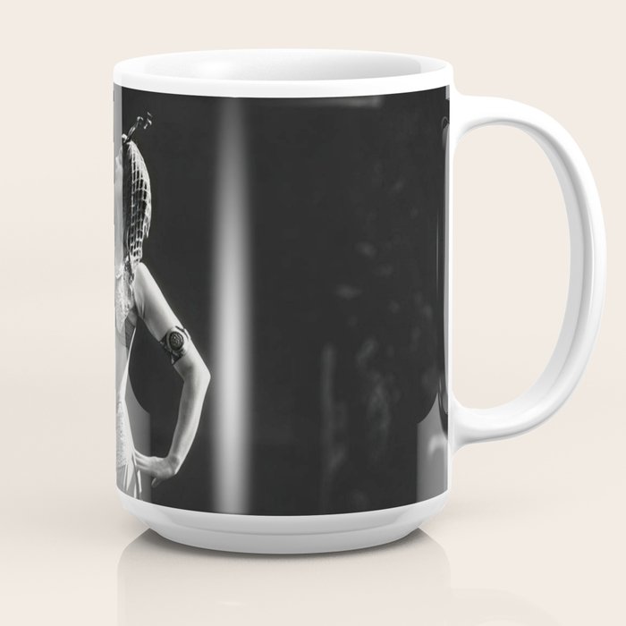 1920 Spanish Flamenco dancer vintage starlet Ruth St Denis black and white photograph  Coffee Mug