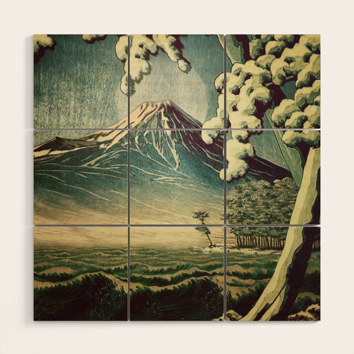 5 Lakes at Moonlight Wood Wall Art