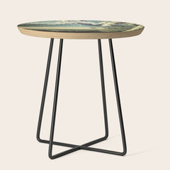 5 Lakes at Moonlight Side Table