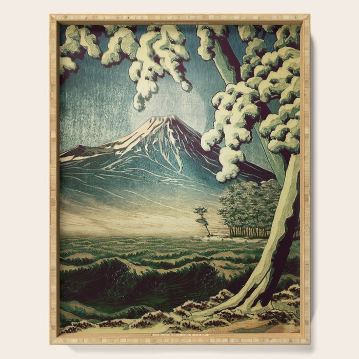 5 Lakes at Moonlight Serving Tray