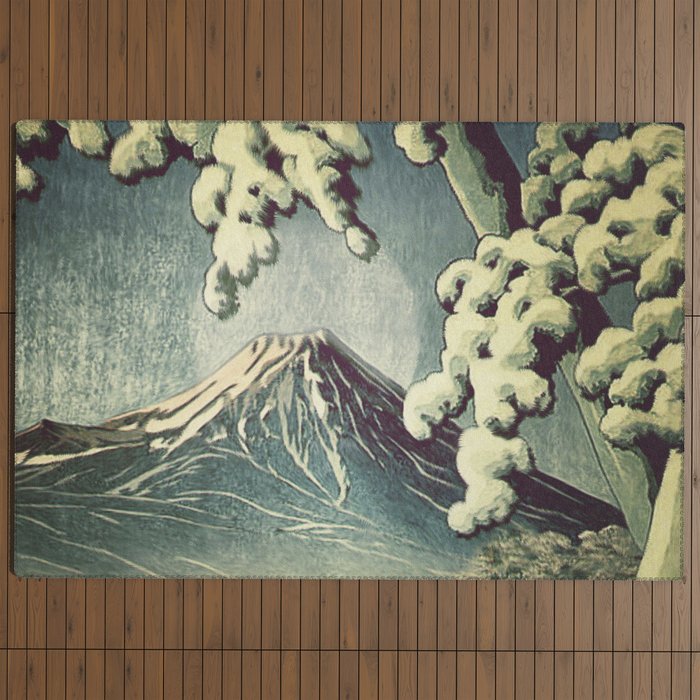 5 Lakes at Moonlight Outdoor Rug