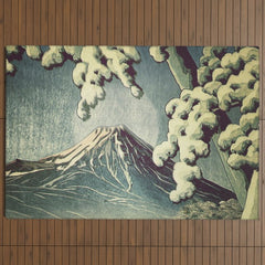 5 Lakes at Moonlight Outdoor Rug