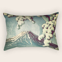 5 Lakes at Moonlight Rectangular Pillow