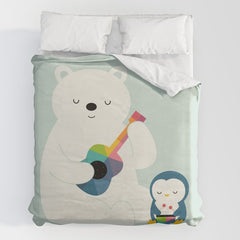 A Little Band Duvet Cover