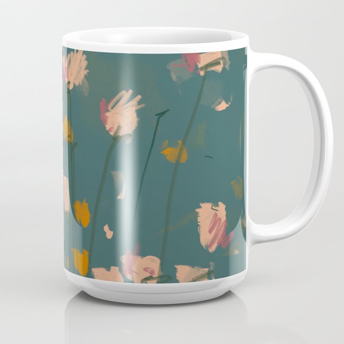 A Field Of Flowers Bloom Coffee Mug
