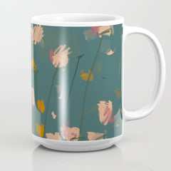 A Field Of Flowers Bloom Coffee Mug