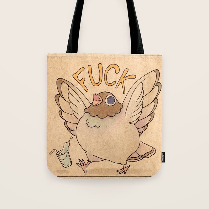 Fuck' Pigeon 04 Tote Bag