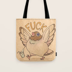 Fuck' Pigeon 04 Tote Bag