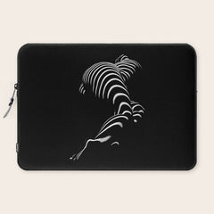 0774-AR BBW Sensual Legs Hips and Ass of a Large Woman Big Beautiful Art Nude Black and White Laptop Sleeve