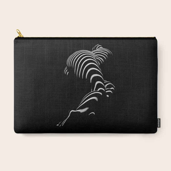 0774-AR BBW Sensual Legs Hips and Ass of a Large Woman Big Beautiful Art Nude Black and White Carry All Pouch