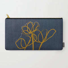 "Let Light Be A Sweet Rebellion In The Shadows." Carry All Pouch