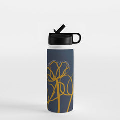 "Let Light Be A Sweet Rebellion In The Shadows." Water Bottle