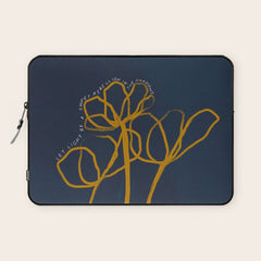 "Let Light Be A Sweet Rebellion In The Shadows." Laptop Sleeve