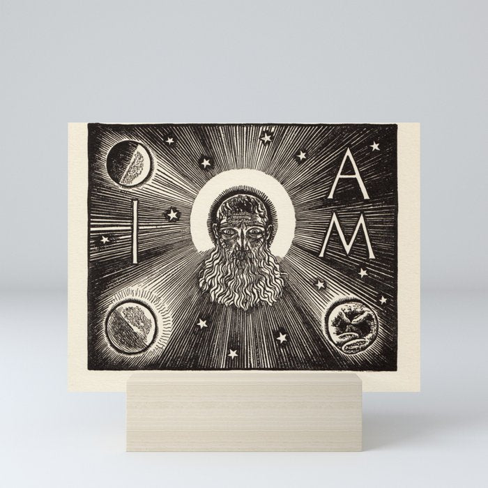 "The Vision" by Rockwell Kent (1919) Mini Art Print