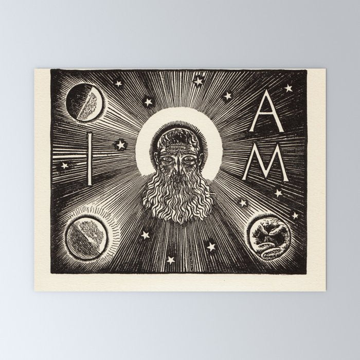 "The Vision" by Rockwell Kent (1919) Mini Art Print