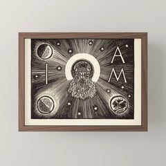 "The Vision" by Rockwell Kent (1919) Mini Art Print