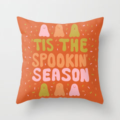 Tis the Spookin Season Throw Pillow