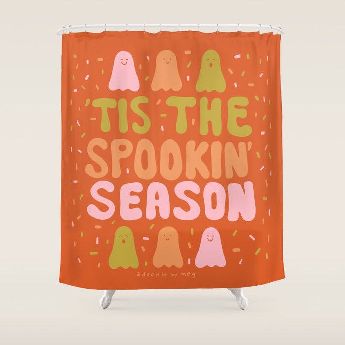 Tis the Spookin Season Shower Curtain