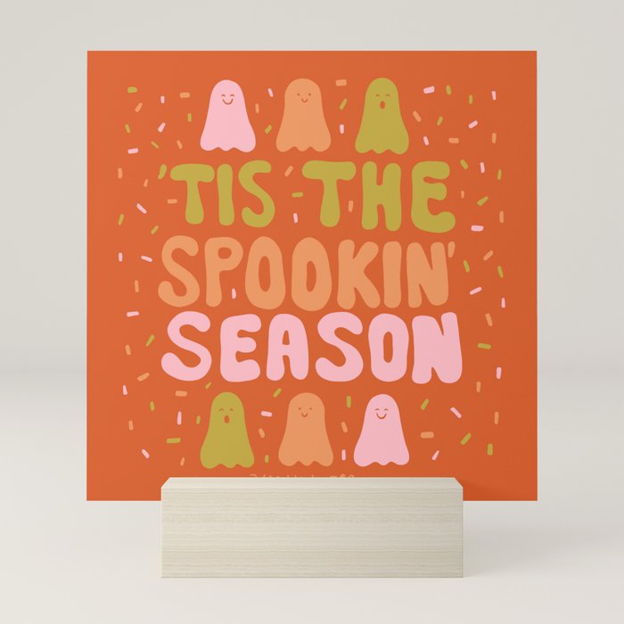 Tis the Spookin Season Mini Art Print