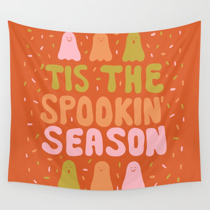 Tis the Spookin Season Wall Tapestry