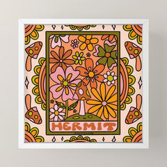 9. Hermit Mushroom Mini Art Print