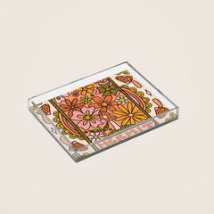 9. Hermit Mushroom Acrylic Tray