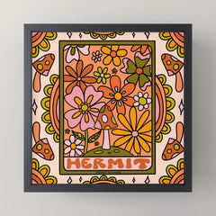 9. Hermit Mushroom Mini Art Print