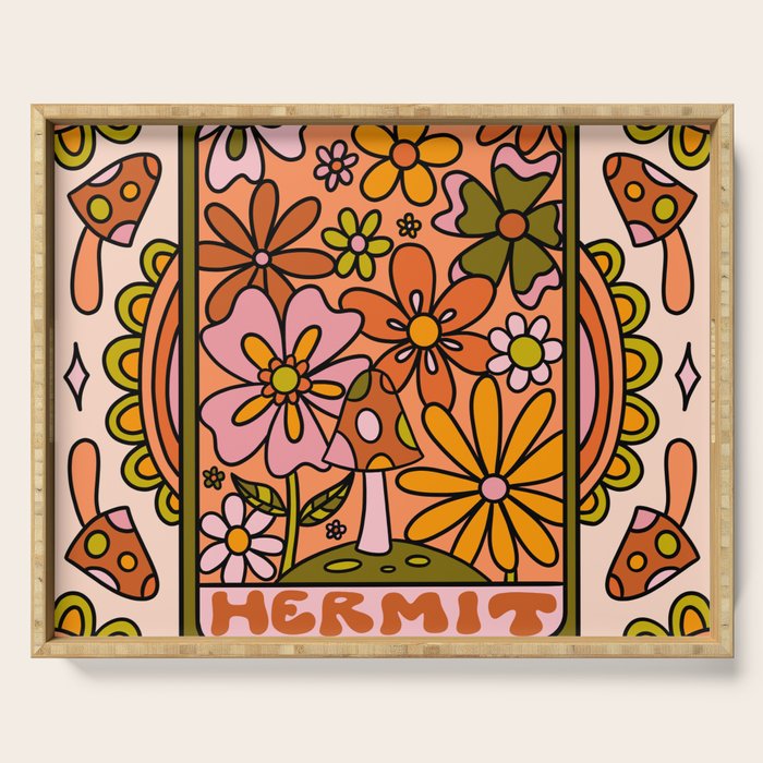 9. Hermit Mushroom Serving Tray