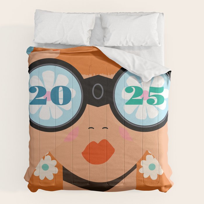 2025 Calendar - Seeking New Horizons Comforter