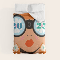 2025 Calendar - Seeking New Horizons Comforter