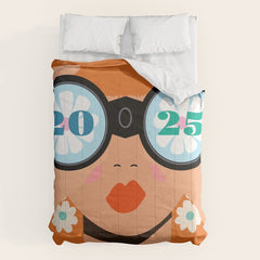 2025 Calendar - Seeking New Horizons Comforter