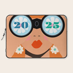 2025 Calendar - Seeking New Horizons Laptop Sleeve