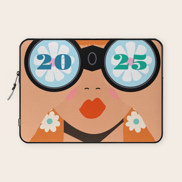 2025 Calendar - Seeking New Horizons Laptop Sleeve