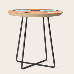 2025 Calendar - Seeking New Horizons Side Table