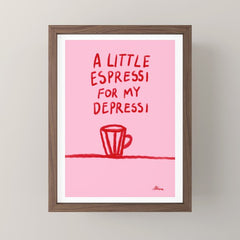 A Little Espressi  Mini Art Print