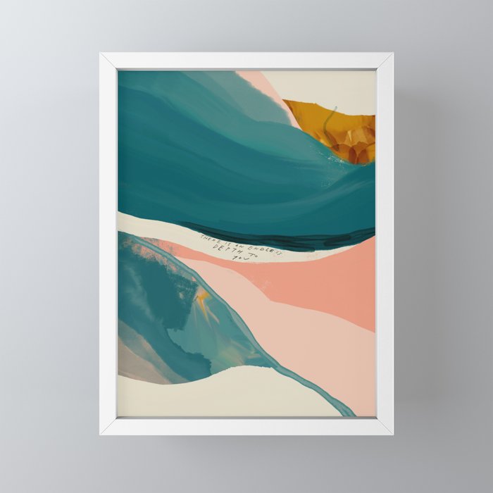 "There Is An Endless Depth To You."  Mini Art Print