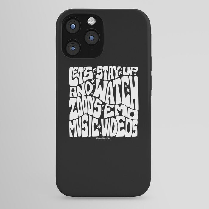2000's Emo Music Video iPhone Case