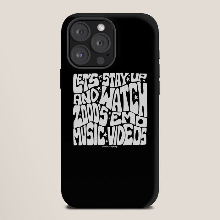 2000's Emo Music Video iPhone Case