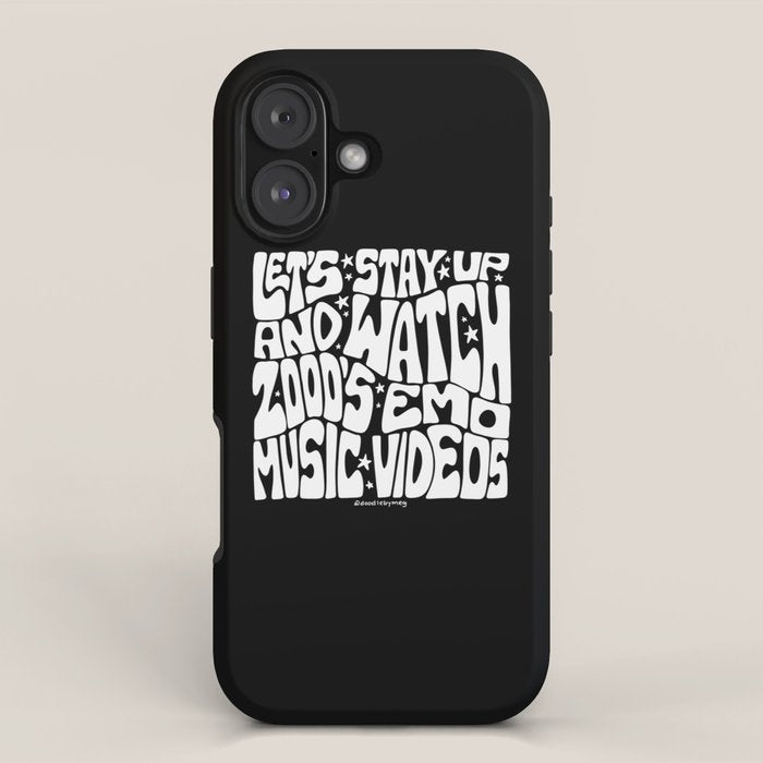 2000's Emo Music Video iPhone Case