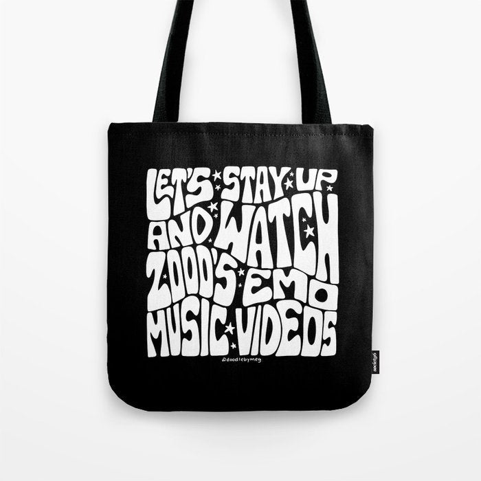 2000's Emo Music Video Tote Bag