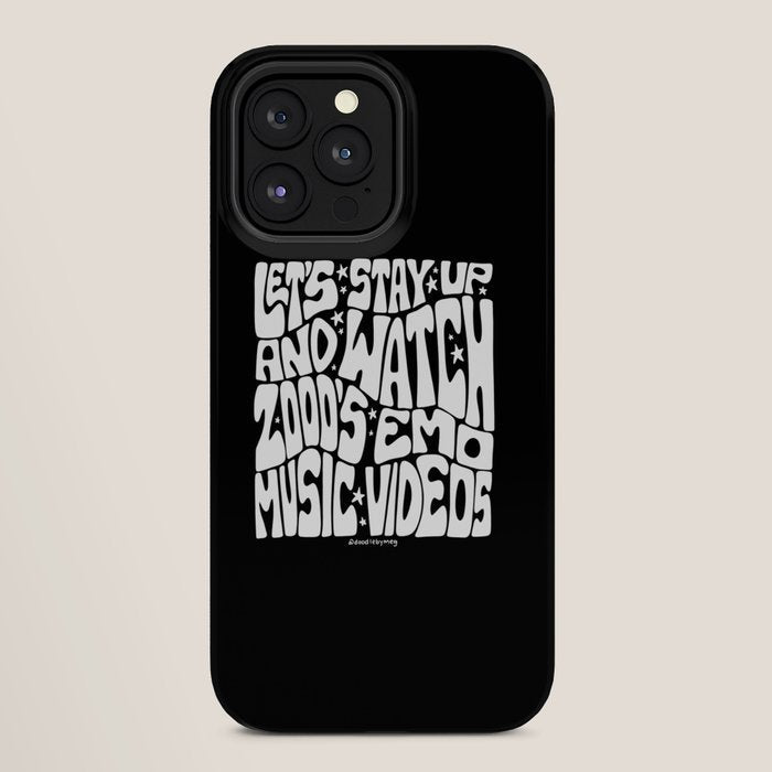 2000's Emo Music Video iPhone Case