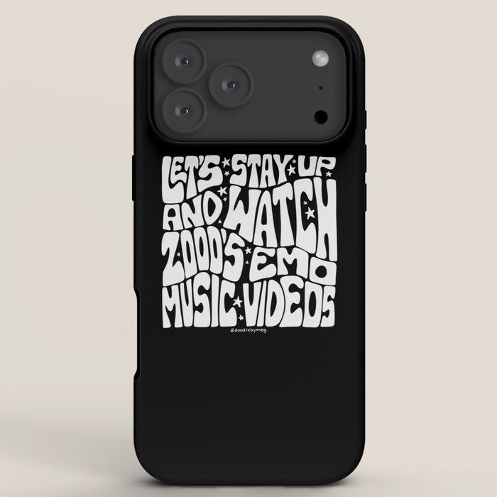2000's Emo Music Video iPhone Case